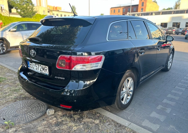 Toyota Avensis cena 32900 przebieg: 158000, rok produkcji 2010 z Łódź małe 191